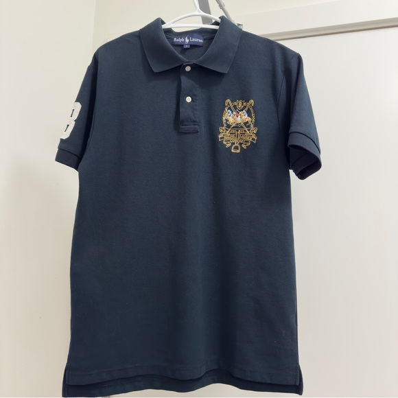 Polo Ralph Lauren Pony-embroidered polo shirt men’s L - Picture 3 of 10